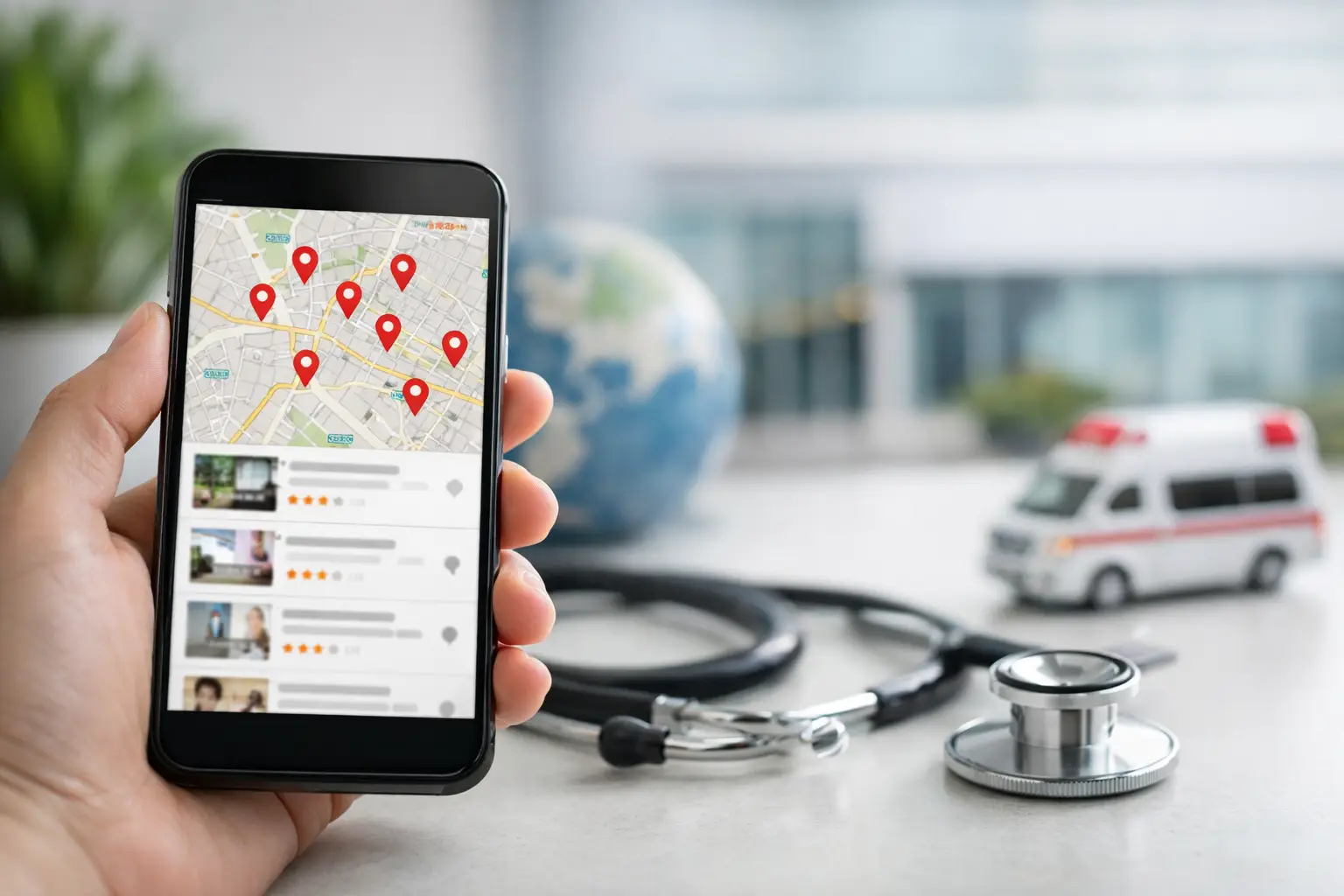 Google Maps Rankings for Healthcare