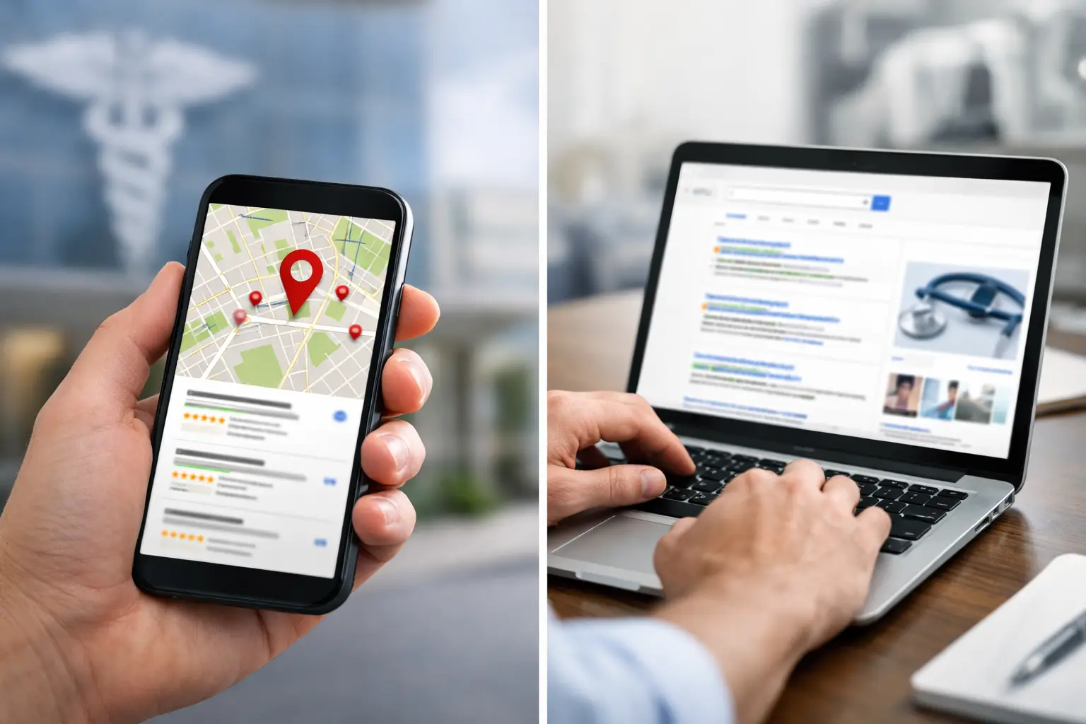 Local SEO Versus Paid Search for Healthcare